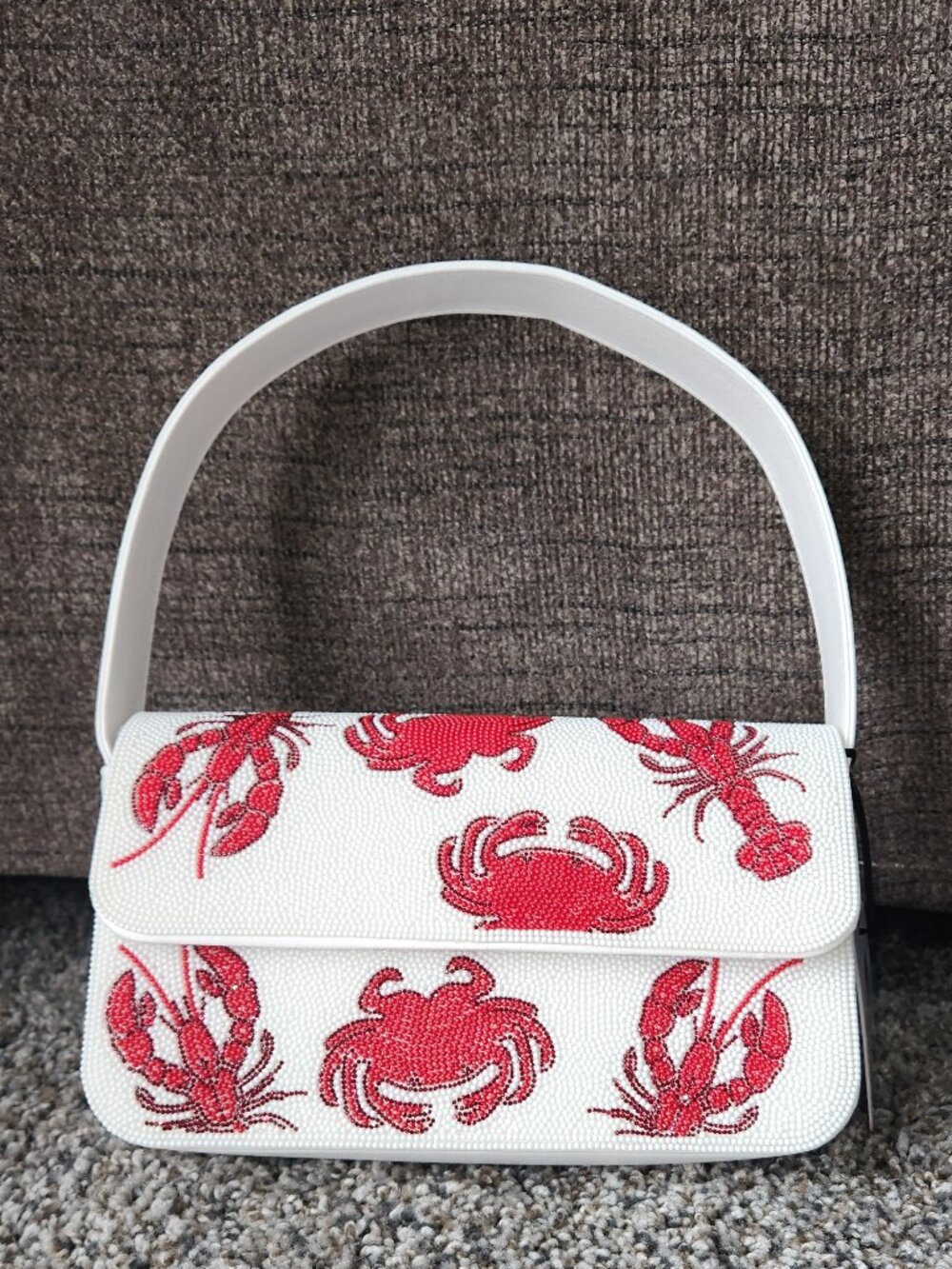 Viral Sincerely Jules Lobster Beaded Shoulder Bag AZ10308A 🦞